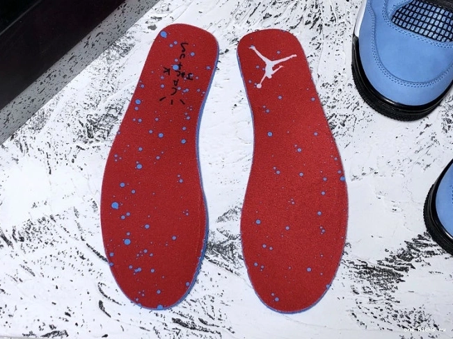 Rep Onekick Air 4 Cactus Travis Scott 308497-406 Jack Jordan x 0812